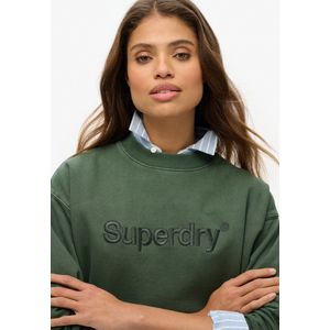 Superdry - Losvallend sweatshirt met geborduurd Core-logo en ronde hals - Dames - Truien