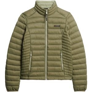 Superdry - Fuji Lite Padded - Dames Donsjas - Zwart - Weersbestendig