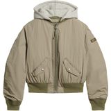Superdry - MA1 Bomber Jacket - Groen - Katoen/Nylon - Capuchon