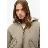 Superdry - Hooded MA1 Bomberjack - Zwart - Lichtgewicht Geweven Materiaal