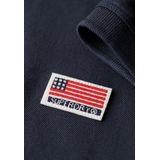 Superdry - Ath Essential Graphic - Poloshirt - Blauw - Korte Mouw