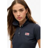 Superdry - Ath Essential Graphic - Poloshirt - Blauw - Korte Mouw