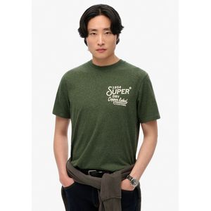 Superdry - Copper Label - T-Shirt - Zwart - Katoen