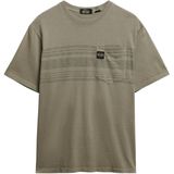 Superdry - T-shirt - Met Zak - Contrasterende Strepen