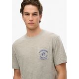 T-shirt - Zwart - 100% Katoen - Losse Pasvorm Met Borstzak