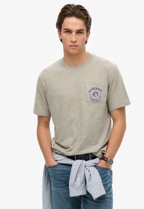 T-shirt - Zwart - 100% Katoen - Losse Pasvorm Met Borstzak