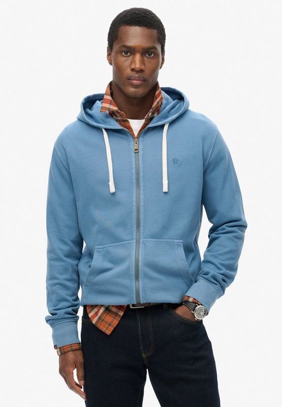 Superdry - Classic Essential - Sweatshirt - Grijs - Katoen