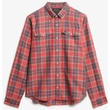 Superdry - Merchant Linen - Overhemd - Geruit - Lange Mouwen