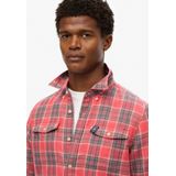Superdry - Merchant Linen - Overhemd - Geruit - Lange Mouwen