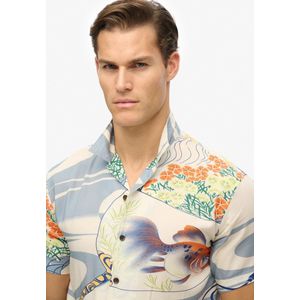 Superdry - Merchant Hawaiian - Overhemd - Korte Mouwen