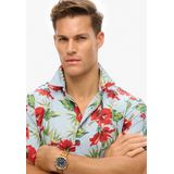 Superdry Hawaiian Print Overhemd - Lichtgewicht - Korte Mouwen - All-Over Print