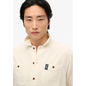 Superdry - Merchant Store - Overhemd - Gebroken Wit - Katoen