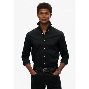 Superdry - Essentials Tailored Fit - Overhemd - Blauw - Katoen