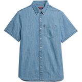 Superdry - Essential Denim - Overhemd - Korte Mouwen