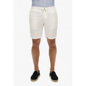 Merchant - Linen Shorts - Beige - 52% Linnen 48% Katoen