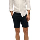Merchant - Linen Shorts - Beige - 52% Linnen 48% Katoen