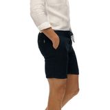 Merchant - Linen Shorts - Beige - 52% Linnen 48% Katoen