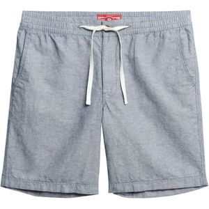 Superdry Merchant Linnen Short - Groen - Katoen