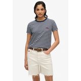 Superdry - Essential Logo Str - T-shirt - Slim Fit - Korte Mouwen