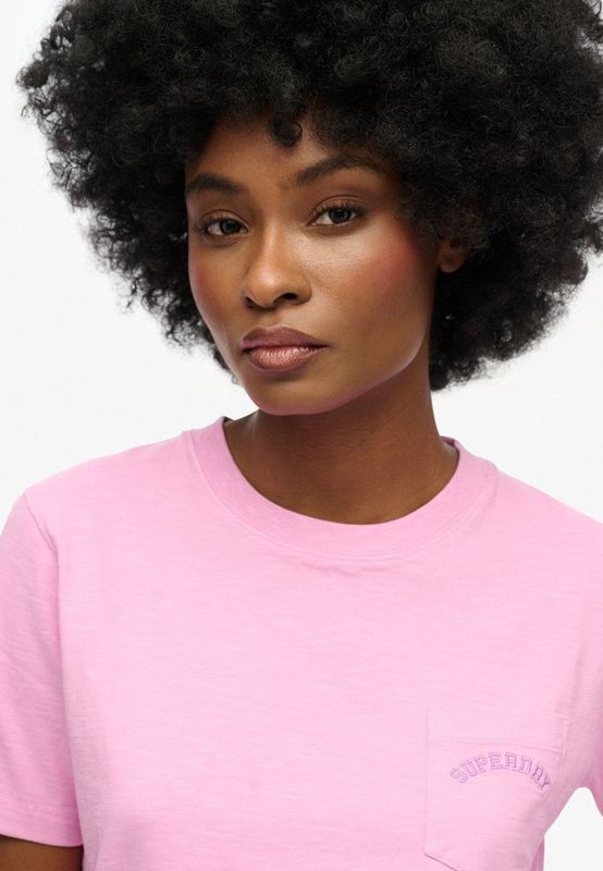 Superdry - Essential Logo Gd Pocket T-shirt - Katoen - Met Korte Mouwen