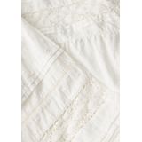 Superdry - Ibiza Lace Blouse - Blouse - Zwart - Kant