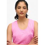 Superdry - Outdoor Stripe Scoop - Mouwloos T-shirt - Slim Fit - 100% Katoen