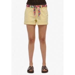 Classic Chino Shorts - Beige - Katoen - Slanke Pasvorm