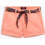 Chino Shorts - Beige - Katoen - Slim Fit