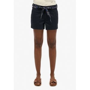 Classic Chino Shorts - Zomer - Slim Fit - Met Riem - Beige - Katoen