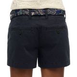 Classic Chino Shorts - Zomer - Slim Fit - Met Riem - Beige - Katoen