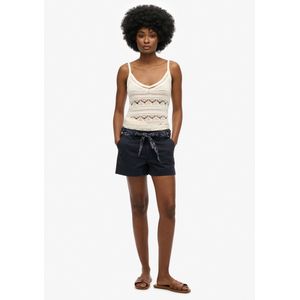 Classic Chino Shorts - Zomer - Slim Fit - Met Riem - Beige - Katoen