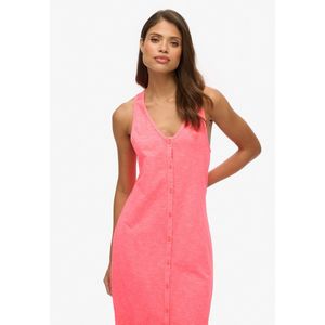 Superdry - Beach Jersey - Mouwloze Midi-jurk