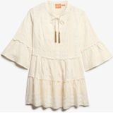 Superdry - Ibiza Gelaagde Mini-jurk - Dames - Jurken