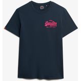 Superdry - Vintage Logo - T-Shirt - Zwart - 100% Katoen