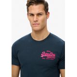 Superdry - Vintage Logo - T-Shirt - Zwart - 100% Katoen