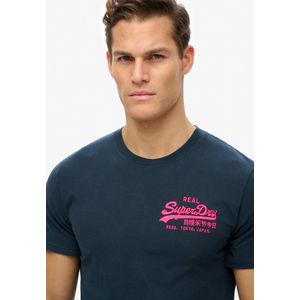 Superdry - Vintage Logo - T-Shirt - Zwart - 100% Katoen