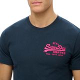 Superdry - Vintage Logo - T-shirt - Zwart - 100% Katoen