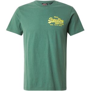 Superdry - Vl Embroidered Relaxed T-shirt - Katoen - Korte Mouwen