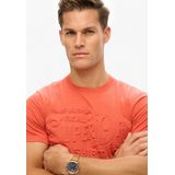 Superdry - Workwear Embossed Relaxed T-shirt - Korte Mouwen