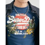 Superdry - Vintage Logo Tokyo - T-Shirt - Zwart - Katoen