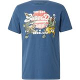 Superdry - Vintage Logo Tokyo - T-Shirt - Zwart - Katoen