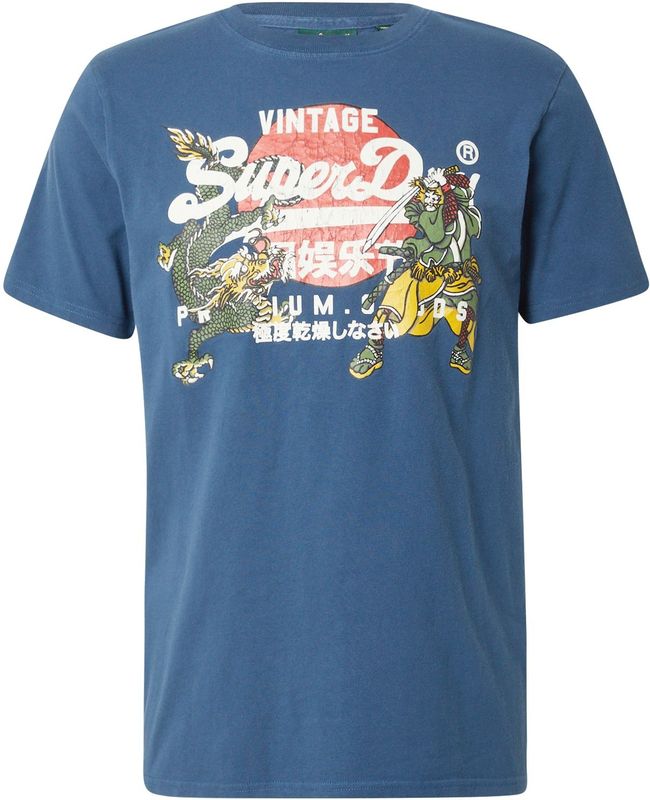 Superdry - Vintage Logo Tokyo - T-Shirt - Zwart - Katoen
