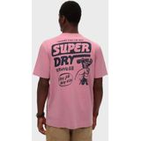Superdry Trade Tools T-shirt - Zwart - 100% Katoen - Losse Pasvorm