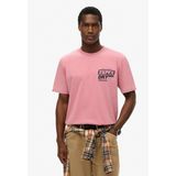 Superdry Trade Tools T-shirt - Zwart - 100% Katoen - Losse Pasvorm
