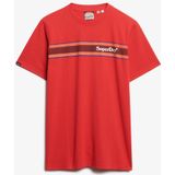 Superdry - Venue - Casual T-shirt - Gestreept - Katoen