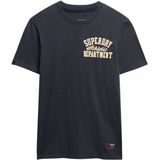 Superdry - Vintage Athletic - T-shirt - Katoen - Korte Mouwen