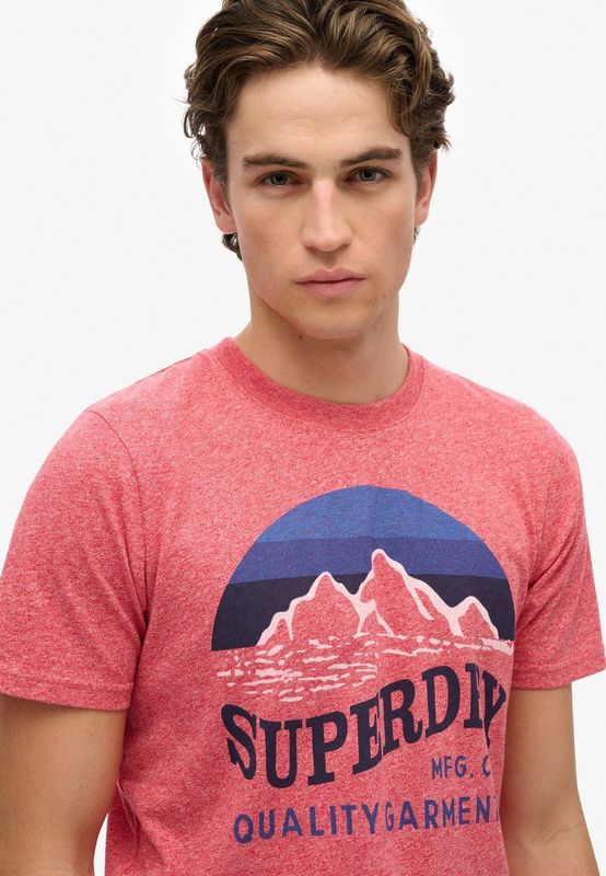 Superdry - Great Outdoors - T-shirt - Relaxed Fit - Korte Mouwen