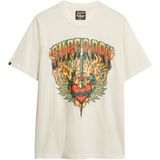 Biker Rock - Graphic T-Shirt - Zwart - 100% Katoen