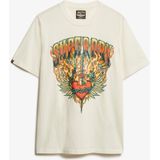 Biker Rock - Graphic T-Shirt - Zwart - 100% Katoen