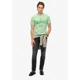 Superdry - Workwear Washed Relaxed T-shirt - Korte Mouwen